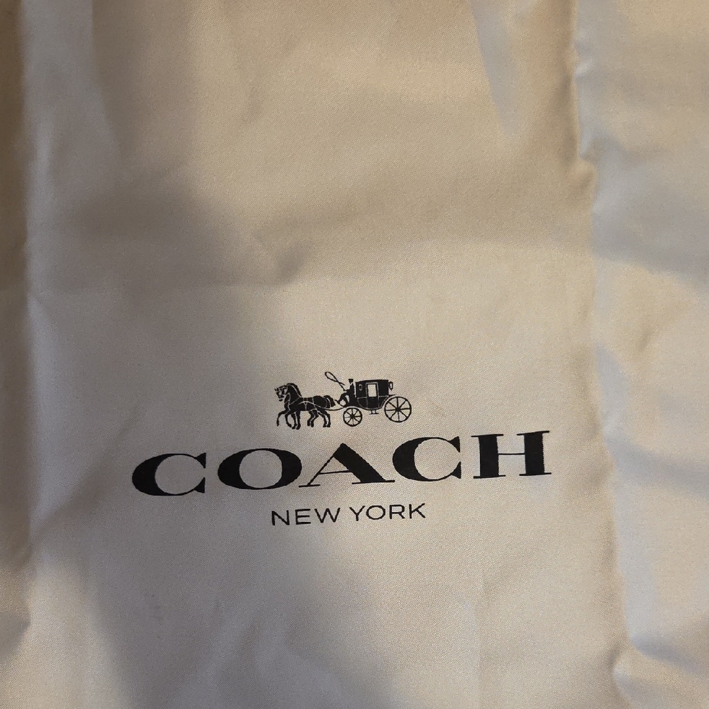 Coach Ivory Dust Bag with Logo - Picture 2 of 2